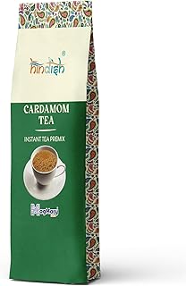 Hindish Instant Cardamom Tea Premix, 1Kg - Strong & Premium Chai Powder | Ready in Minutes Elaichi Chai Instant Tea Premix for Both Manual and Vending