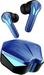 Fire-Boltt Aero Shadow TWS Earbuds Custom EQ, RGB Lights, Wireless Bluetooth 5.4, Music & App Support, 50H Playtime, Fast Charging Case, 50ms Low Late