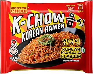 Masterchow K-chow Korean Masala Instant Ramen Noodles - 94g