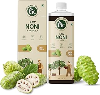 The Herbal Chemist Raw Noni Juice | Farm Fresh & Natural | Immunity Booster, Antioxidant, Detox Drink | Supports Digestion & Energy | No Additives | 1