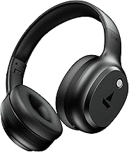 Boat Rockerz 421, 60H Battery, Low Latency(40Ms), 40Mm Drivers, ENx Tech, Stream Ad Free Music via App Support, Bluetooth Headphones, Wireless Over Ea