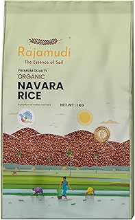 Rajamudi Organics USDA Certified Organic Navara Rajamudi Rice|Red Rice|Medicinal Rice|No Pesticides & Chemical Free-MOQ 1 Kg