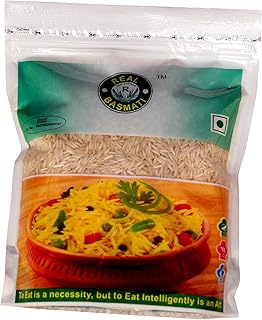 Real Basmati, 1121 Steamed Basmati Rice (1kg )