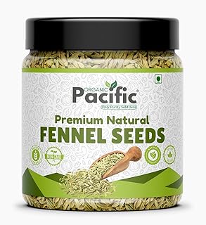ORGANICPACIFIC Fennel Seeds 900 gm | Saunf, Variyali | Sabut Saunf | Whole Indian Spices Artificial Colors & Preservatives, Naturale Whole Fennel Seed