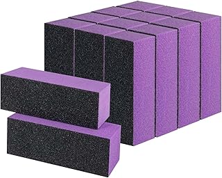 Nail Block Buffer For Nails Art Buffers Nail Files Nail Buffers Set Buffing Block Nail Art Manicure and Pedicure Tool For Salon and Home Pack of (2)