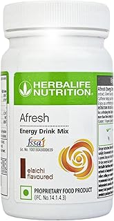 Herbalife Afresh Energy Drink Mix Elaichi Flavor-50g (1)
