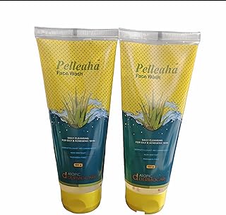 Face Wash – Exfoliating Cleanser with Alpha Hydroxy Acids for Radiant, Smooth, and Fresh Skin (Pack of 2)