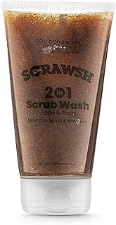 bhu botanicals Scrawsh - 2 in 1 Scrub Face Wash | Exfoliating face wash for Men/Women| Suitable for Oily, Normal and Dry Skin
