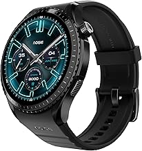 Noise Origin Smart Watch Smoothest UI Experience (New Nebula UI) & EN 1 Processor, 1.46" ApexVision AMOLED Display, Stainless Steel, Contour-Cut Desig