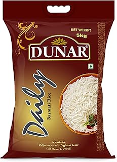 Dunar Daily | Long Grain Basmati Rice | 5kg