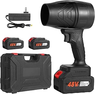 ZENCONI Jet Air Blower 180000 RPM, 120 MPH, Lightweight Portable TurboDry Cordless Car Dryer, Hair Dryer with Adjustable Speeds, Rechargeable Battery,
