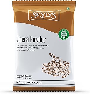 Skylys Jeera Powder | Blended Spice Mix | For Healthy Delicious & Flavourful Cooking | Easy to Cook | Hygienically Packed | No Preservatives | 500 Gra