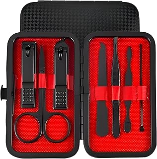 Manicure Set Nail Clipper Kit – Stainless Steel Nail & Pedicure Tools for Men & Women | Professional Grooming Kit for Hand, Foot, Skin & Facial Care i