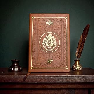 Gifts- Harry Potter Notebook Diary with Hardcover - Premium Writing Journal for Office, School, Daily Notes & Planning