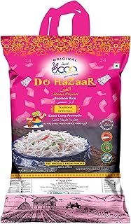 DO HAZAAR 1121 XXXL Sella Extra Long Full Grain Basmati Rice Naturally Aromatic Pack of 1 5kg