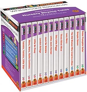 Rising Readers Fiction Interactive Whiteboard CD-ROMs: Nursery Rhyme Tales Set 2