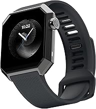 Layers Anarc Smart Watch–1.85” AMOLED Octagonal Display I Stainless Steel–Designed in London I HiSilicon Processor I 6-axis Motion Sensor I Precise He