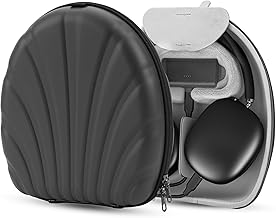 Geekria PRO Charging Headphones Case Compatible with Apple AirPods Max 2, AirPods Max, Hard Shell, Durable, Multi-Layer Protection (Black) Without Pow