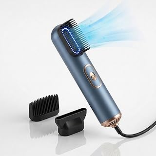 3-in-1 Hair Styler for Curling, Straightening & Volumizing – Ceramic Hair Straightener & Curler with Adjustable Heat Settings, Professional Hair Styli