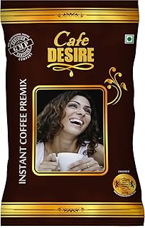 Cafe DESIRE I DRINK SUCCESS Instant Coffee Powder Premix | Milk Not Required | Just Add Hot Water | Taste As Home-Made | Manually And All Vending Mach