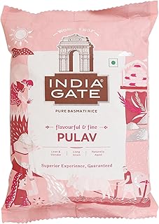 India Gate Pulav Pure Basmati Rice, 1 kg