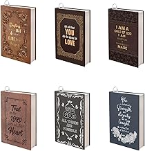 Polyester Book Covers for Hardcover Paperback Bible Verse Protector for Book Lovers Elastic Textbook Sleeve for Students Teachers School Office Travel