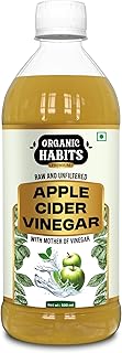 Apple Cider Vinegar With Mother 500ml | Raw Unfiltered Himalayan Apple ACV | Natural Detox Cleanse Drink | Gut Health Skin Hair Vinegar Tonic for Men