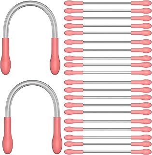 Facial Hair Remover Spring for Women & Men Face, Chin, Cheek, Eyebrow, Mustache, Upper Lip Hair Remover Spring Epilator Threading Tool, Smooth Finish,