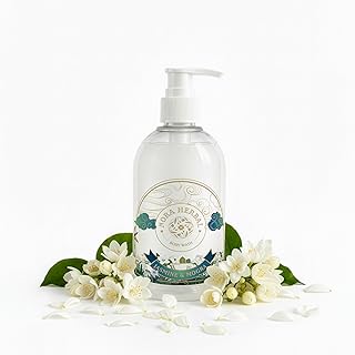 Jasmine & Mogra Body Wash 300 ML | Ayurvedic Body Cleanser with Floral Extracts | Hydrating & Refreshing Shower Gel for Women & Men| Paraben & Sulphat