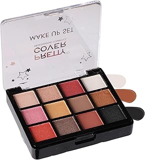 **Eyeshadow, Highlighter & Blusher** Palette - All-in-One Makeup Kit - Super Pigmented & Long-Lasting -10g (Shade 2)