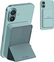 URBN 10000 Mah Stand Magsafe Power Bank with Foldable Stand | 15W Fast Wireless Charging | Strong Magnetic Hold | USB Type-C Input/Output | Pass Throu