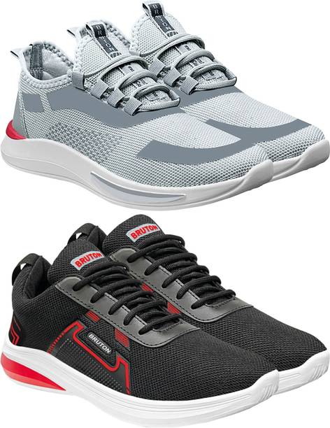 Casual Sneakers Combo Pack of 2 | Stylish & Comfortable...