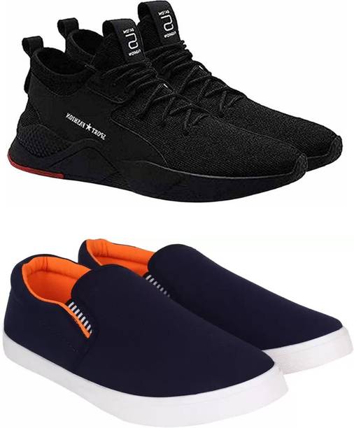 Gorofy Sports Shoes For Men Lightweight Multicolour Sho...