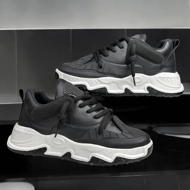 Chunky Casual Sneakers Fashionable Outdoor Trending Sho...