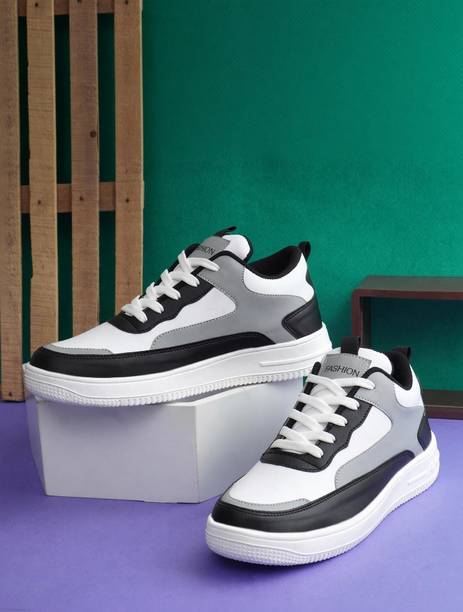 Multicolor Casuals Sneakers For Men