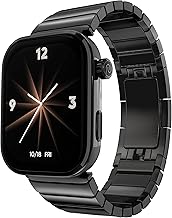Noise Pro 6 Max Smart Watch:Intelligent with Noise AI, Endless AI Watch Faces, AI Companion, 1.96” AMOLED, Stainless Steel Build, Built-in GPS, 5 ATM,