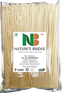Nature's Bridge Noodles | Chowmin Noodles | Vegetarian Hakka Noodles | Instant Noodles - 900 grams