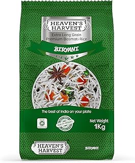 Heaven's Harvest Extra Long Grain Biryani Basmati Rice | 1 KG