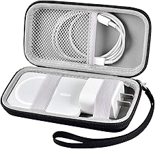 ALKOO Ethylene Vinyl Acetate For Apple Magsafe Charger Battery Pack,Holder For Magnetic Power Bank For Iphone 12,Storage With Strap&Mesh Pocket For 20