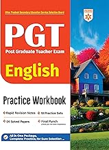 Arihant PGT English Practice Workbook 2025 | Post Graduate Teacher Exam Preparation Book | Rapid Revision Notes, 10 Practice Sets, 5 Solved Papers & .