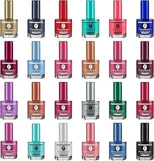 Glossy Nail Polish Combo Set of 24 (6 ml Each) 02/24