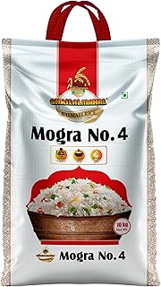 SHRILALMAHAL Basmati Rice, Mogra 4, Broken Basmati Rice, 10 Kg