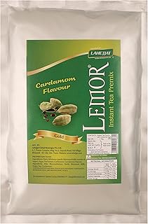 Cardamom Instant Tea Premix 1kg by LEMOR | 1 kg Tea premix for vending machine | Ready to drink Elaichi tea
