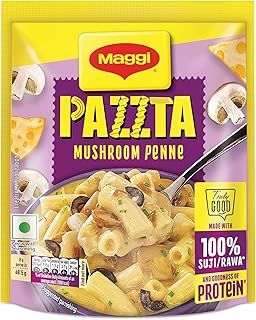 Maggi PAZZTA Instant Pasta - Mushroom Penne, 68.5g Pouch