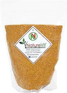 NatureVit Split Mustard Seeds 5 Kg | Rai Dal for Pickles | Yellow Mustard Kernels | Sarson Dana | Pure & Natural Indian Spice
