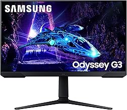 Samsung Odyssey G3 Gaming Monitor 27 Inch (68.5 cm), FHD 1920 X 1080, VA Panel, 180Hz, 1ms(MPRT), Freesync, DP, HDMI, Headphone, Height, Tilt, Pivot A