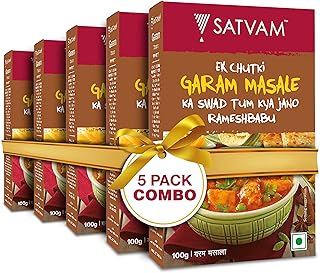 Satvam Garam Masala (Pack of 5)|(5 * 100g) Combo