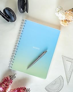 Premium Hardbound diary I Blank Notebook I Blankpage Notebook I Hardcover Sketchbook I Thick Paper I B5 I 120 GSM I 160 Pages I Flat Lay - Plastic Cov