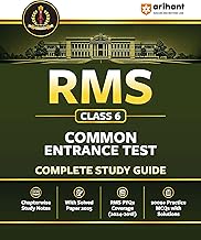 Arihnat RMS Class 6 Common Entrance Guide Book | Complete Study Guide for Rashtriya Military School Entrance Exam | Chapterwise Notes & Solved Paper .