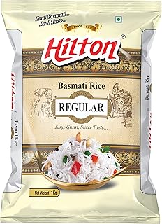 Hilton Regular Basmati Rice Suitable for Daily Cooking 1kg